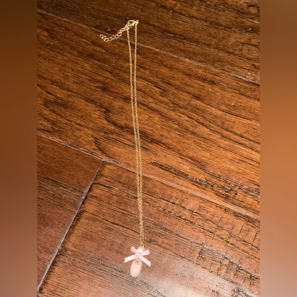 New 4 Pc Girls Ballet Earrings & Necklace Jewelry Set